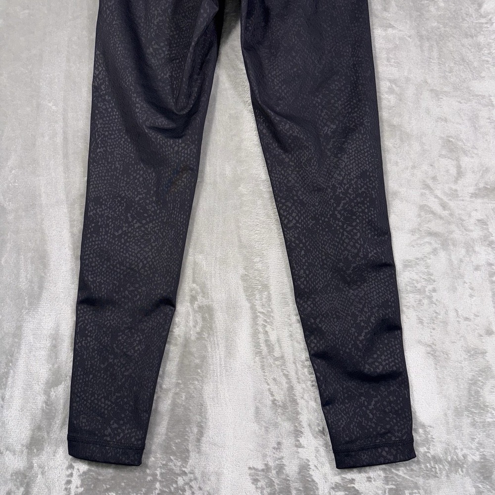 Athleta Leggings Womens XS Black Snake Print Gym Athletic - Picture 7 of 12